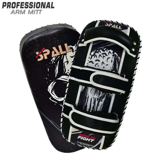 Arm Mitt Kicking Thai Pad Blue Red Black for Boxing Taekwondo Muay Thai MMA Kickboxing Fitness Martial Arts Sports Indoor and Outdoor Training for Men and Women By SPALL(SI-1570) | Ideal for All Surface