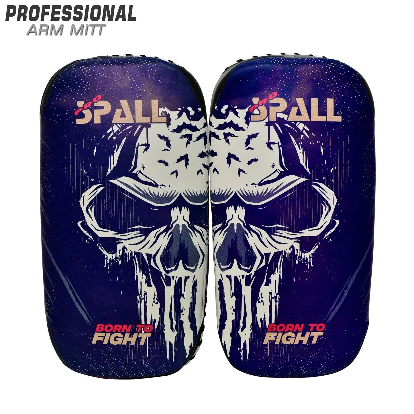 arm mitt kicking thai pad blue red black for boxing taekwondo muay thai mma kickboxing fitness martial arts sports indoor and outdoor training for men and women by spall(si-1570) | ideal for all surface