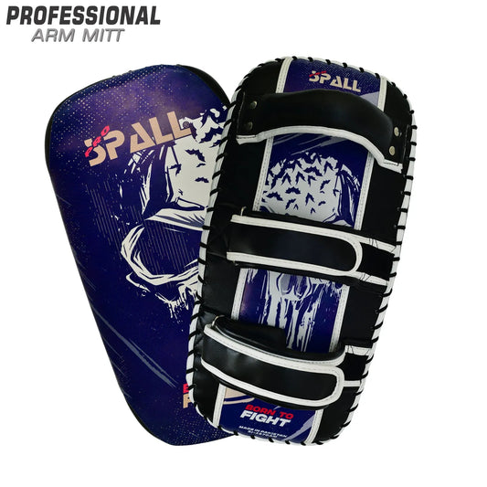 Arm Mitt Kicking Thai Pad Blue Red Black for Boxing Taekwondo Muay Thai MMA Kickboxing Fitness Martial Arts Sports Indoor and Outdoor Training for Men and Women By SPALL(SI-1570) | Ideal for All Surface