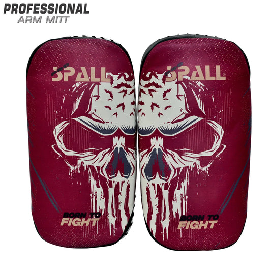 Arm Mitt Kicking Thai Pad Blue Red Black for Boxing Taekwondo Muay Thai MMA Kickboxing Fitness Martial Arts Sports Indoor and Outdoor Training for Men and Women By SPALL(SI-1570) | Ideal for All Surface