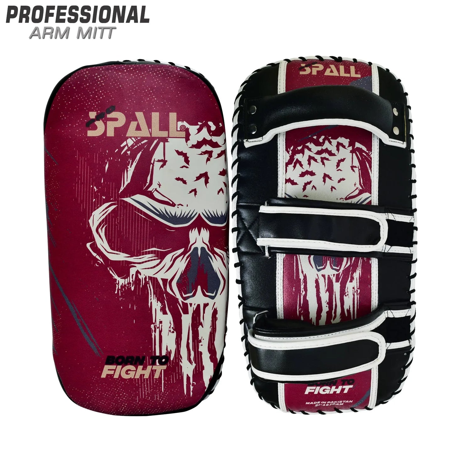 arm mitt kicking thai pad blue red black for boxing taekwondo muay thai mma kickboxing fitness martial arts sports indoor and outdoor training for men and women by spall(si-1570) | ideal for all surface