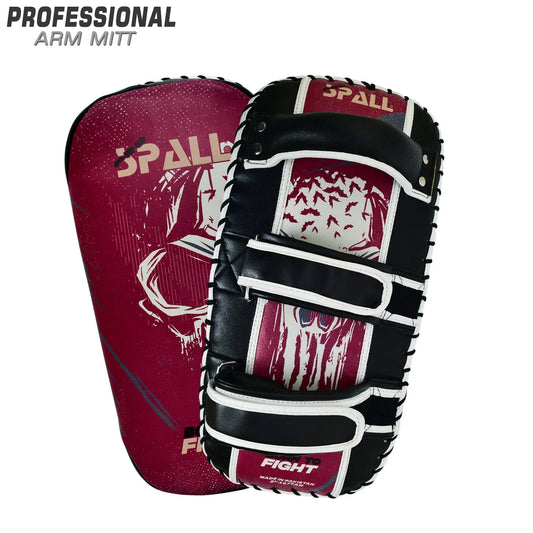 Arm Mitt Kicking Thai Pad Blue Red Black for Boxing Taekwondo Muay Thai MMA Kickboxing Fitness Martial Arts Sports Indoor and Outdoor Training for Men and Women By SPALL(SI-1570) | Ideal for All Surface