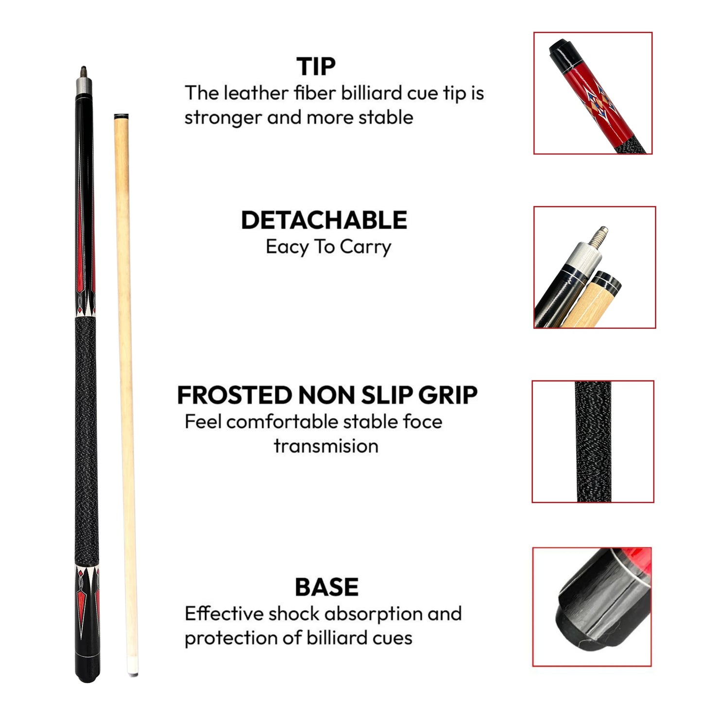billiard stick professional pool cue for smooth play