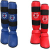 Spall Shin Instep Guard Xs S M L Xl Blue Red Protective Gear for