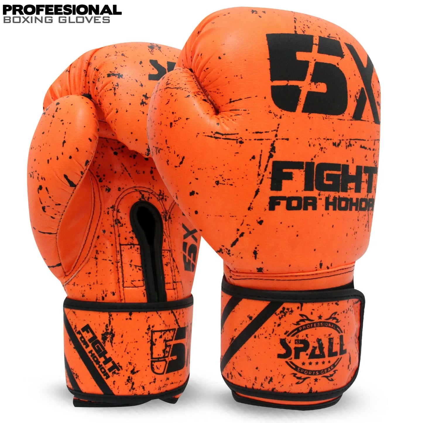 boxing gloves for punch bag mma fitness kickboxing fighting sparring workout training ideal for men women(si-1178) | ideal for all surfaces, kids & adults | match-ready | includes pump & needle
