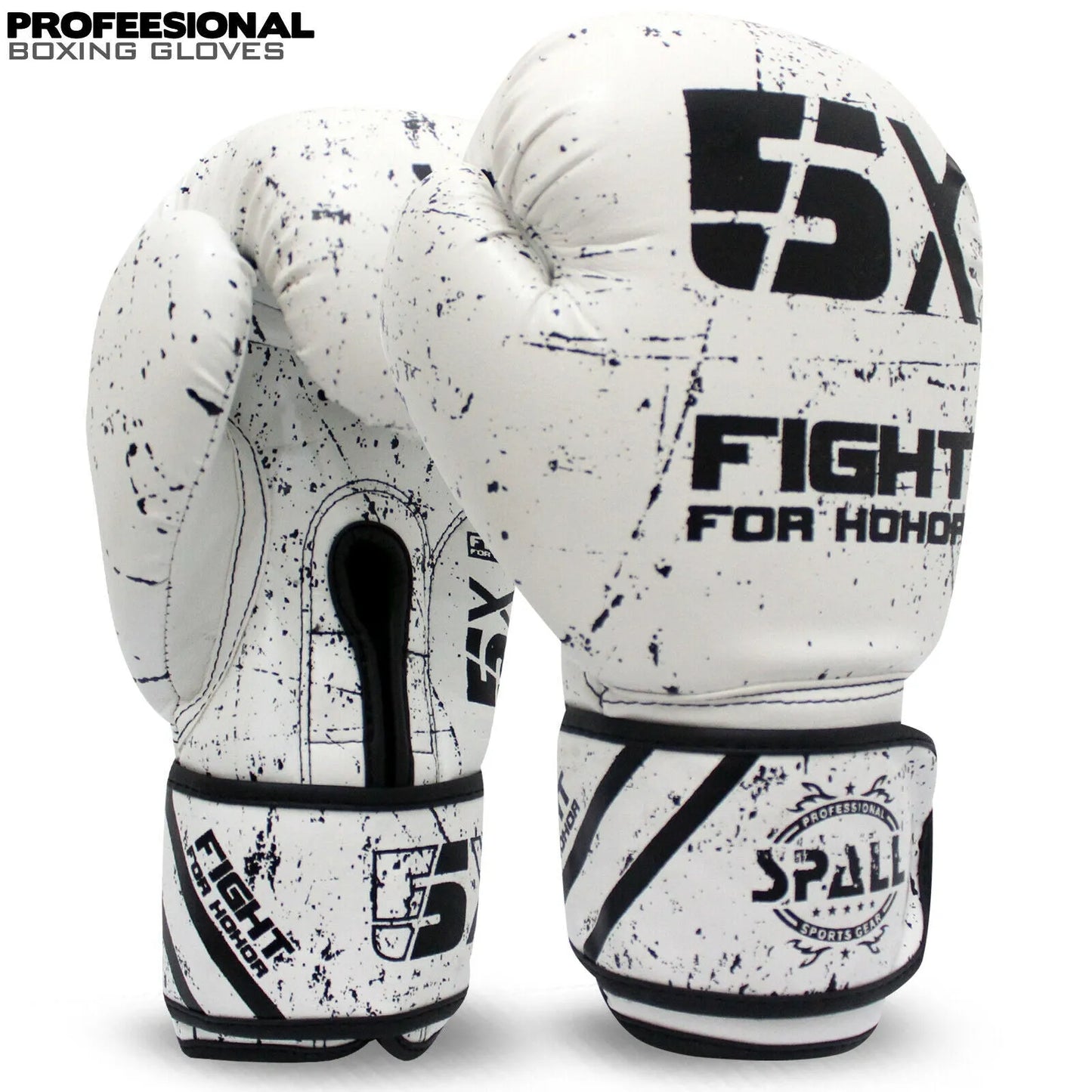 boxing gloves for punch bag mma fitness kickboxing fighting sparring workout training ideal for men women(si-1178) | ideal for all surfaces, kids & adults | match-ready | includes pump & needle
