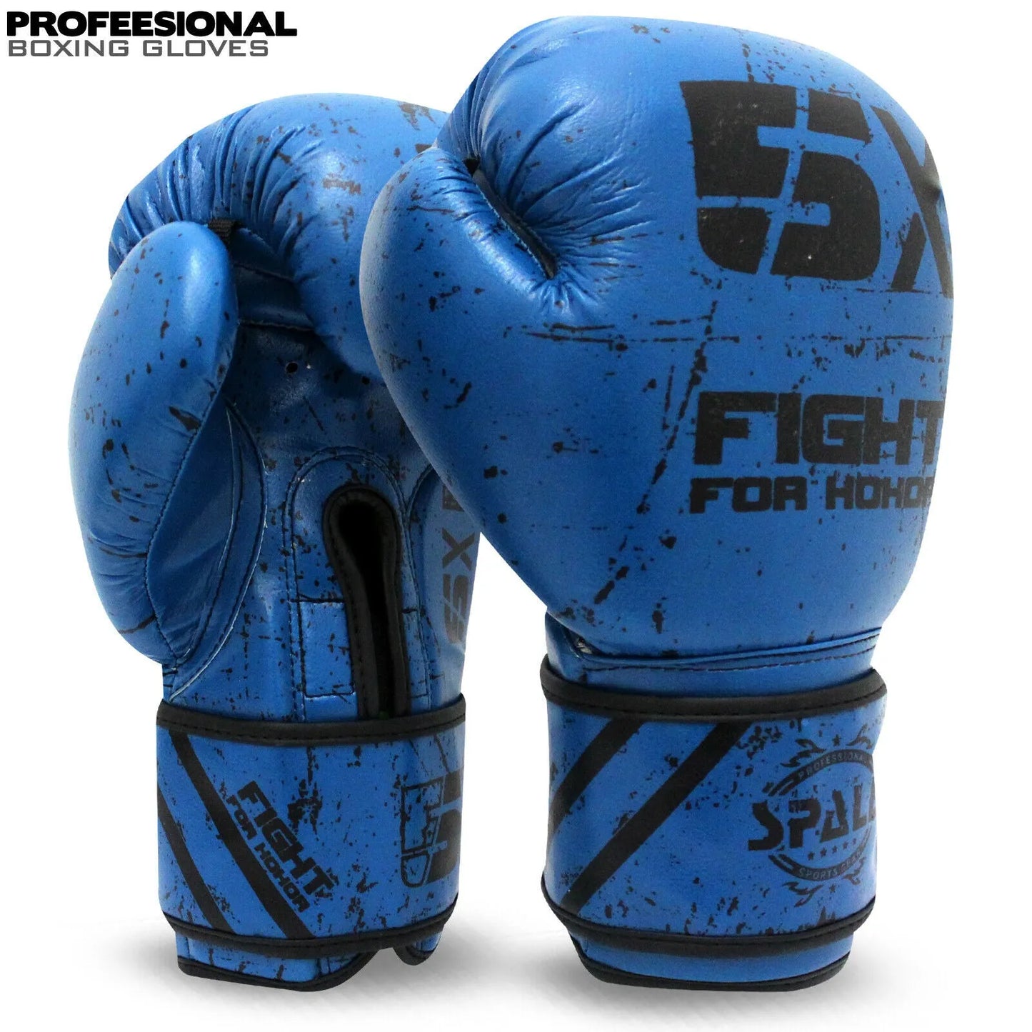 boxing gloves for punch bag mma fitness kickboxing fighting sparring workout training ideal for men women(si-1178) | ideal for all surfaces, kids & adults | match-ready | includes pump & needle