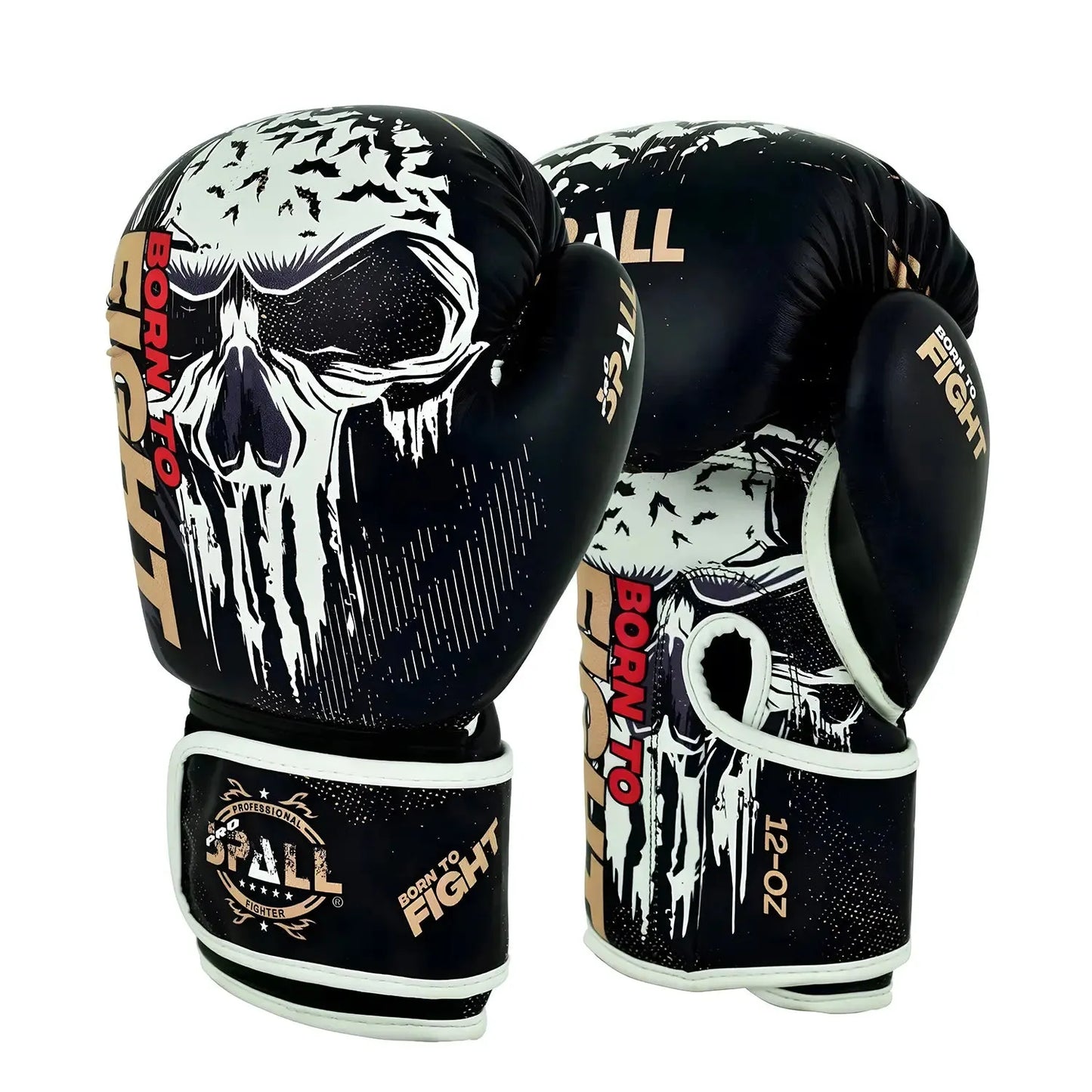 boxing gloves 6oz to 14oz red blue black for sparring boxing kickboxing punch bag fitness muay thai fighting heavy duty training for men and women by spall(si-1422) | ideal for all surfaces, kids & adults