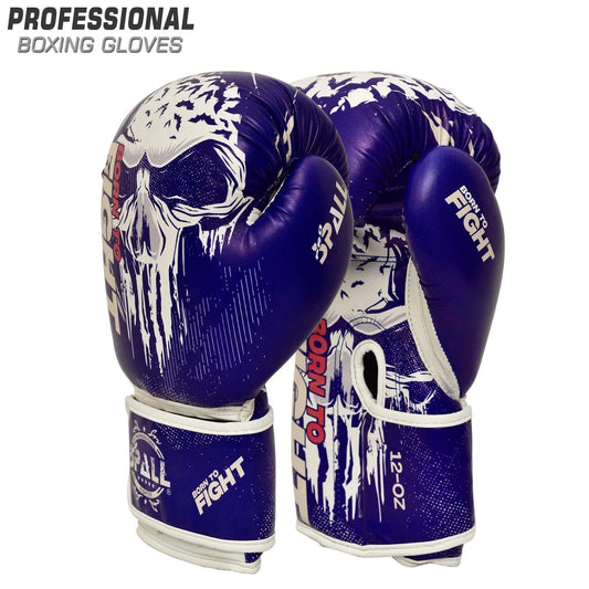 Boxing Gloves 6oz to 14oz Red Blue Black For Sparring Boxing Kickboxing Punch Bag Fitness Muay Thai Fighting Heavy Duty Training for Men and Women By SPALL(SI-1422) | Ideal for All Surfaces, Kids & Adults