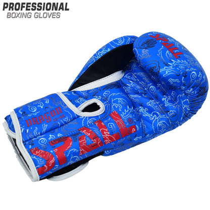 Boxing Gloves 8oz to 14oz Black Red Blue for Muay Thai Sparring Kickboxing Fitness Punching Bag Fighting Martial Arts Workout Training Ideal for Gents & Ladies By SPALL(SI-1418) | Ideal for All Surface