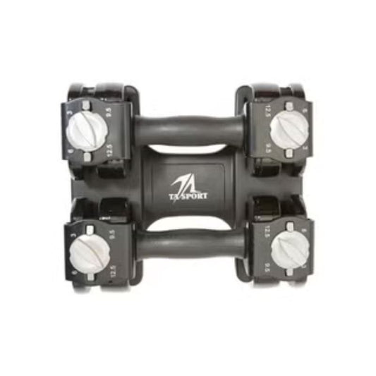 Ta Sports Adjustable Dumbell 12.5X2Pcs Black
