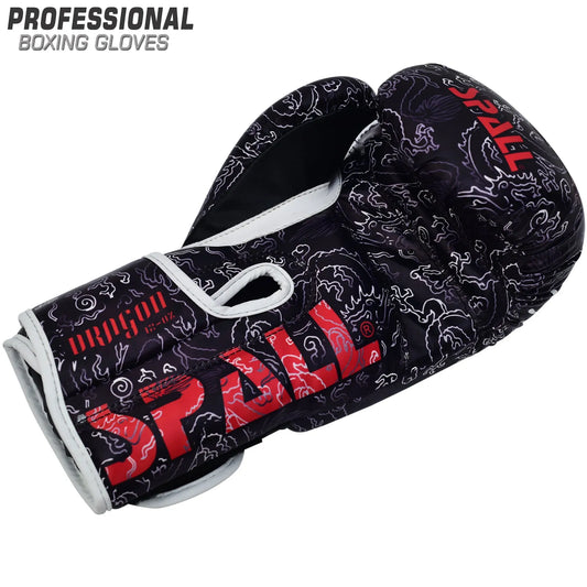Boxing Gloves 8oz to 14oz Black Red Blue for Muay Thai Sparring Kickboxing Fitness Punching Bag Fighting Martial Arts Workout Training Ideal for Gents & Ladies By SPALL(SI-1418) | Ideal for All Surface