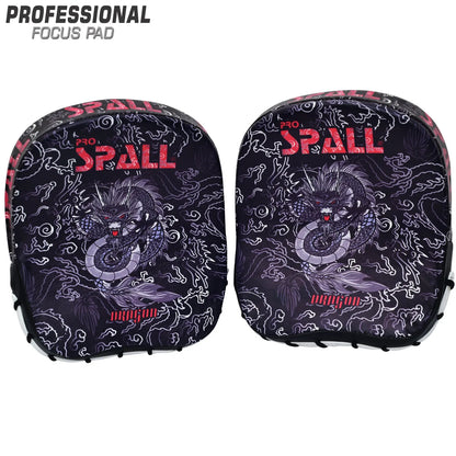 Focus Pad Blue Red Black for MMA Kickboxing Martial Arts Muay Thai Karate Boxing Punch Mitts Punching Pads Mitts Training Perfect for Men and Women By SPALL(SI-1256) | Ideal for All Surfaces