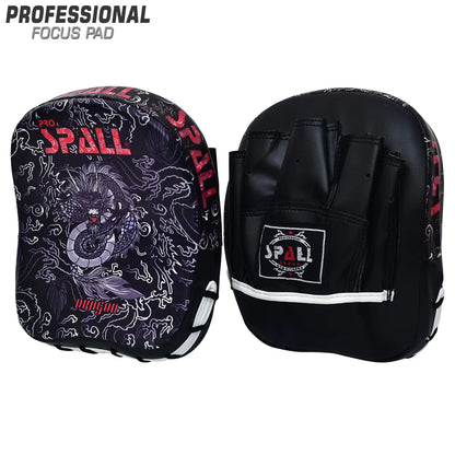Focus Pad Blue Red Black for MMA Kickboxing Martial Arts Muay Thai Karate Boxing Punch Mitts Punching Pads Mitts Training Perfect for Men and Women By SPALL(SI-1256) | Ideal for All Surfaces