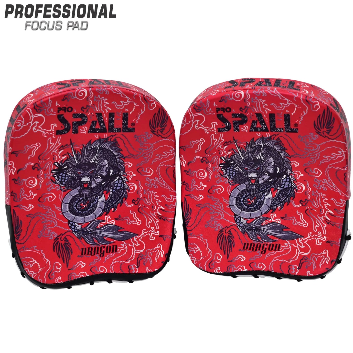 focus pad blue red black for mma kickboxing martial arts muay thai karate boxing punch mitts punching pads mitts training perfect for men and women by spall(si-1256) | ideal for all surfaces