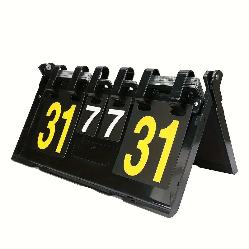 multi-function scoreboard – manual, no plug required, portable sports score tracker