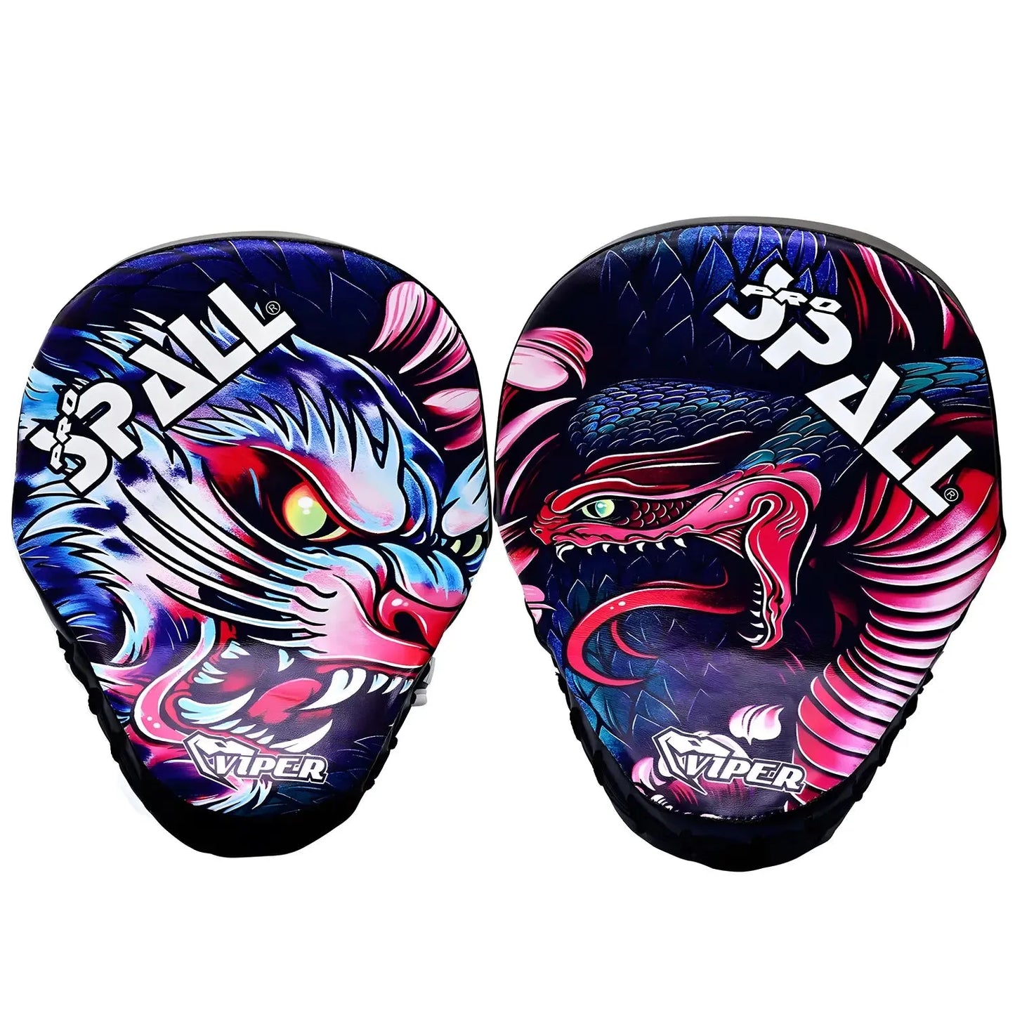 boxing focus pads hand target strike shield for mma muay thai kickboxing coaching martial arts punching pad for men women by spall(si-1254) | ideal for all surfaces, kids & adults | match-ready
