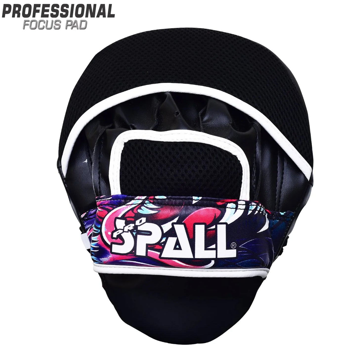 boxing focus pads hand target strike shield for mma muay thai kickboxing coaching martial arts punching pad for men women by spall(si-1254) | ideal for all surfaces, kids & adults | match-ready