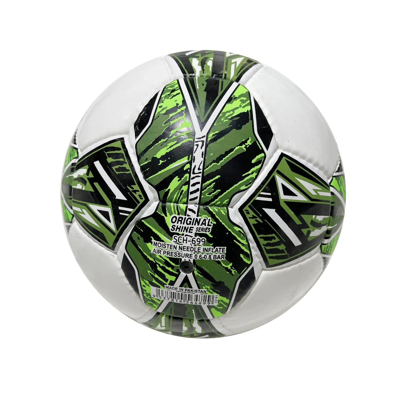 Football Soccer Balls Size 5 Crystal Shine Best For Indoor/Outdoor Matches Water Proof Ball For Professional Training And Match Men And Women(SCH-699) | Ideal for All Surfaces, Kids & Adults | Match-Ready