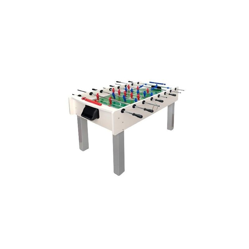 fooseball table for match - white color - model 0cal0025 