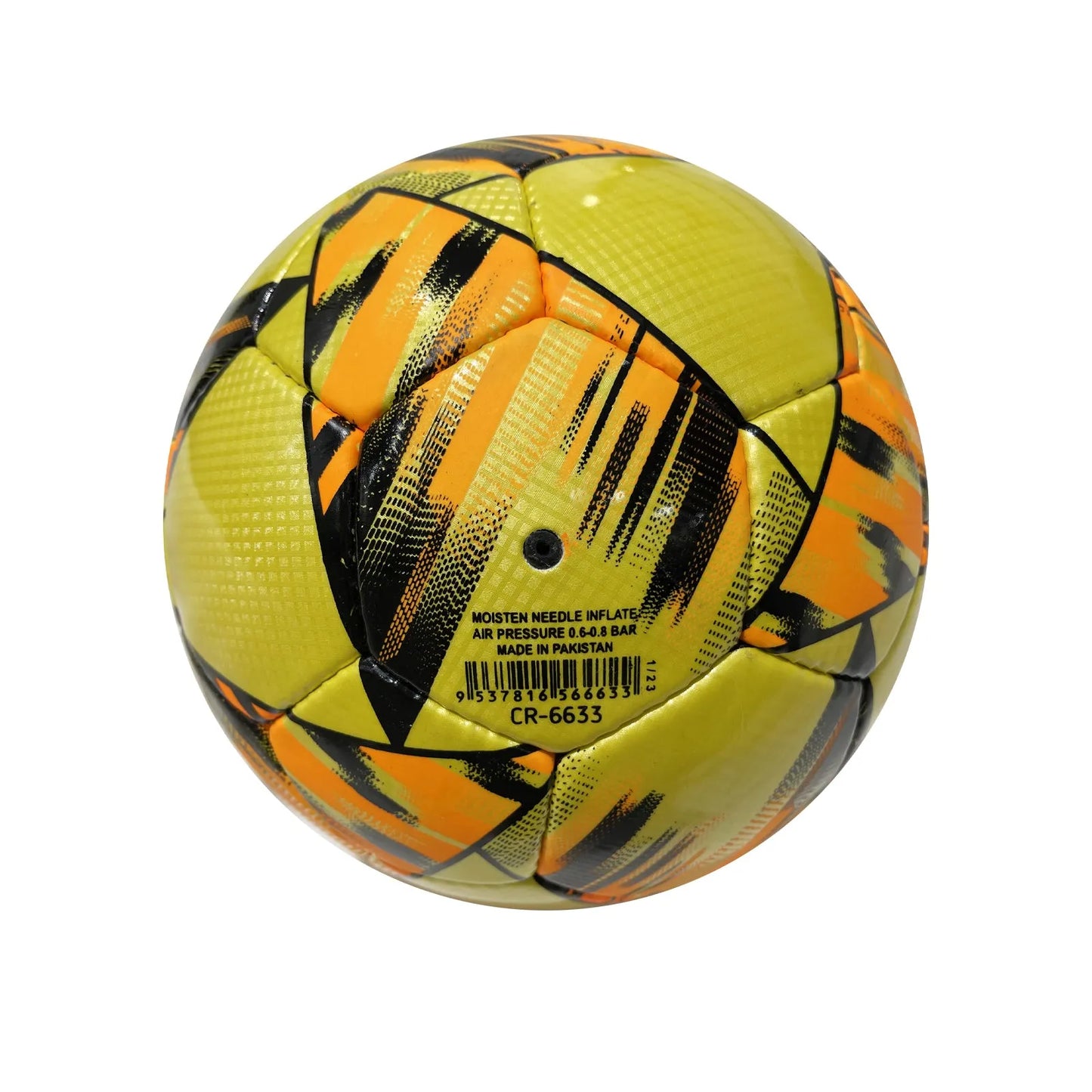 football soccer balls size 5 crystal shine best for indoor/outdoor matches water proof ball for professional training and match men and women(cr-6633) | ideal for all surfaces, kids & adults | match-ready