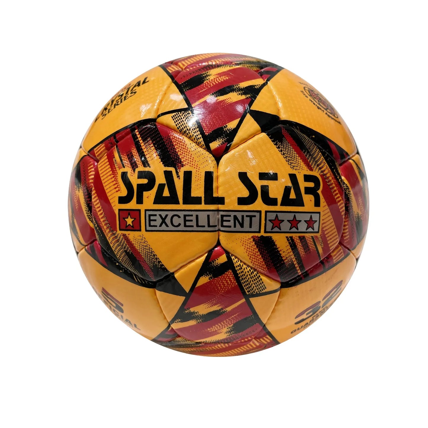 football soccer balls size 5 crystal shine best for indoor/outdoor matches water proof ball for professional training and match men and women(cr-6633) | ideal for all surfaces, kids & adults | match-ready