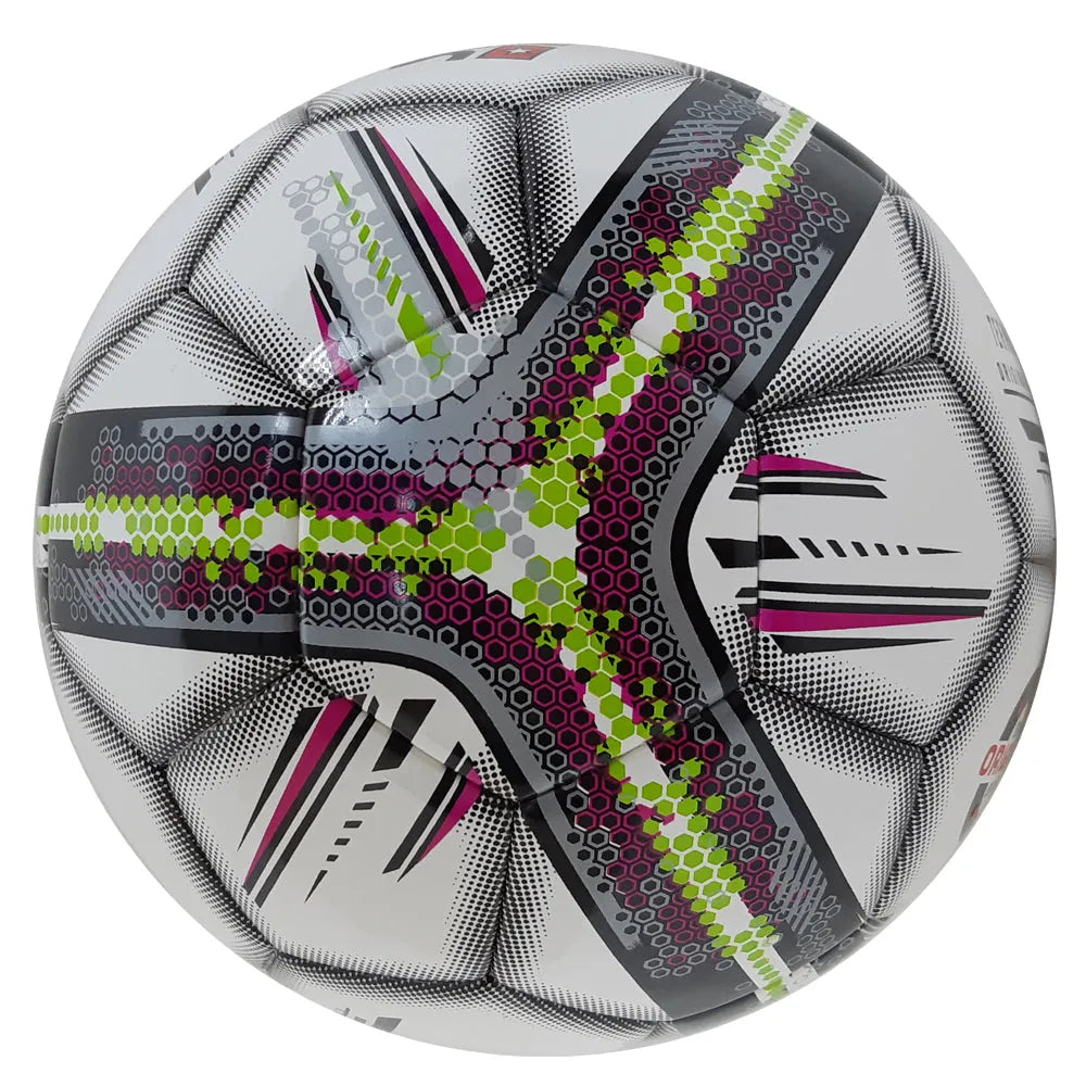 football soccer ball size 5 high performance precision and control machine stitched best indoor/outdoor durable for intense matches and training for adults childrens and youth(th-1021) | ideal for all surfaces