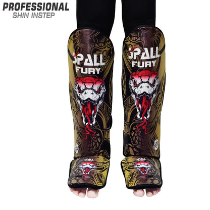 Shin Instep Guards For Durable Professional MMA Equipment Kickboxing Muay Thai Martial Arts Sparring Practice And Training Perfect For Men Women | Ideal for All Surfaces, Kids & Adults | Match-Ready
