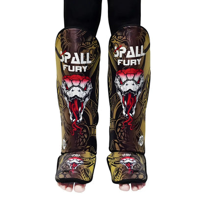 Shin Instep Guards For Durable Professional MMA Equipment Kickboxing Muay Thai Martial Arts Sparring Practice And Training Perfect For Men Women | Ideal for All Surfaces, Kids & Adults | Match-Ready