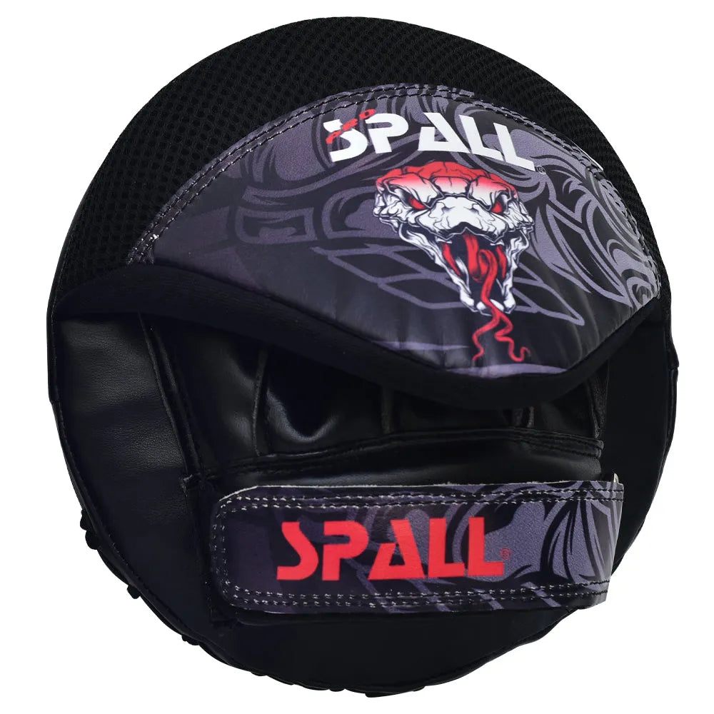 punching mitts boxing pads hand target adjustable strap ventilated punching hand target strike shield for coaching in boxing mma kickboxing and martial arts for men women | ideal for all surfaces