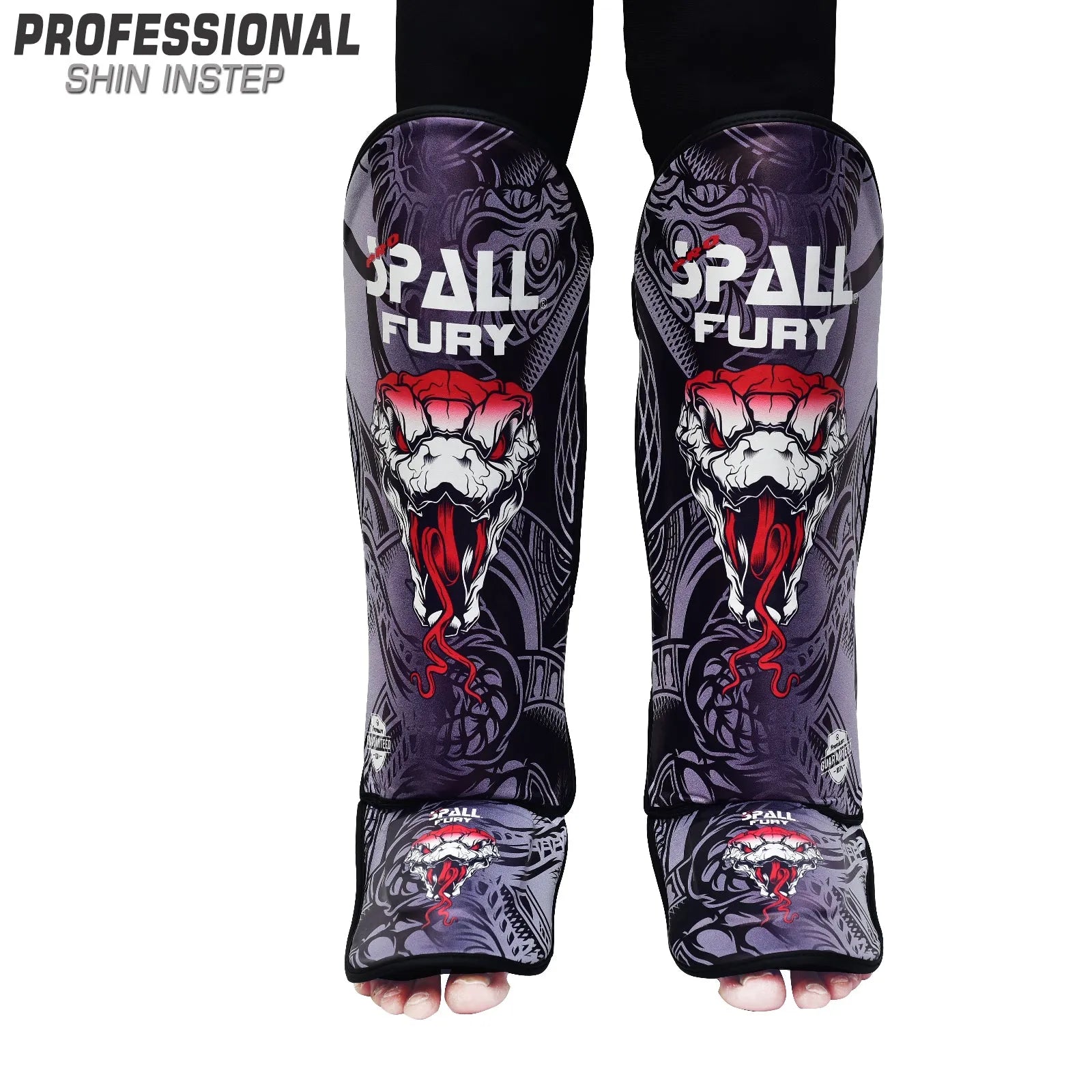 Shin Instep Guards For Durable Professional MMA Equipment Kickboxing Muay Thai Martial Arts Sparring Practice And Training Perfect For Men Women | Ideal for All Surfaces, Kids & Adults | Match-Ready