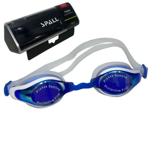 Spall Swimming Goggles UV Protection Anti Fog Swimming Glasses Adjustable Leak Proof Swimming Goggles For Men Women Youth Adult | Ideal for All Surfaces, Kids & Adults | Match-Ready