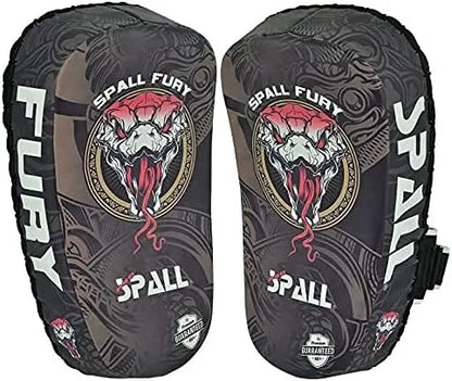 Kick Pad Pair Punching Pad Curved Strike Shield For Women And Men MMA, Kickboxing, Muay Thai Sparring Training | Ideal for All Surfaces, Kids & Adults | Match-Ready | Includes Pump & Needle | Durable