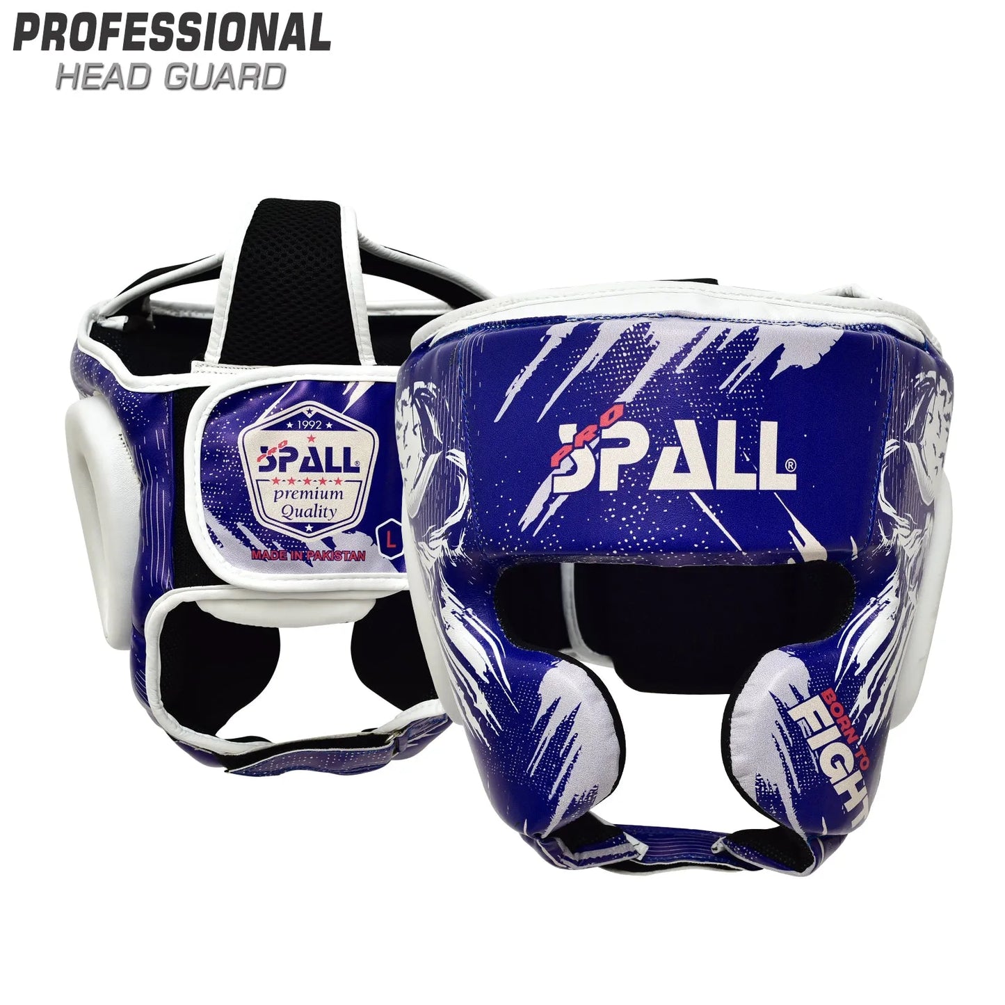 boxing head guard s m l xl blue red black for mma muay thai taekwondo fighting kickboxing karate bjj wrestling martial arts sparring training perfect for men and women by spall(si-1374)