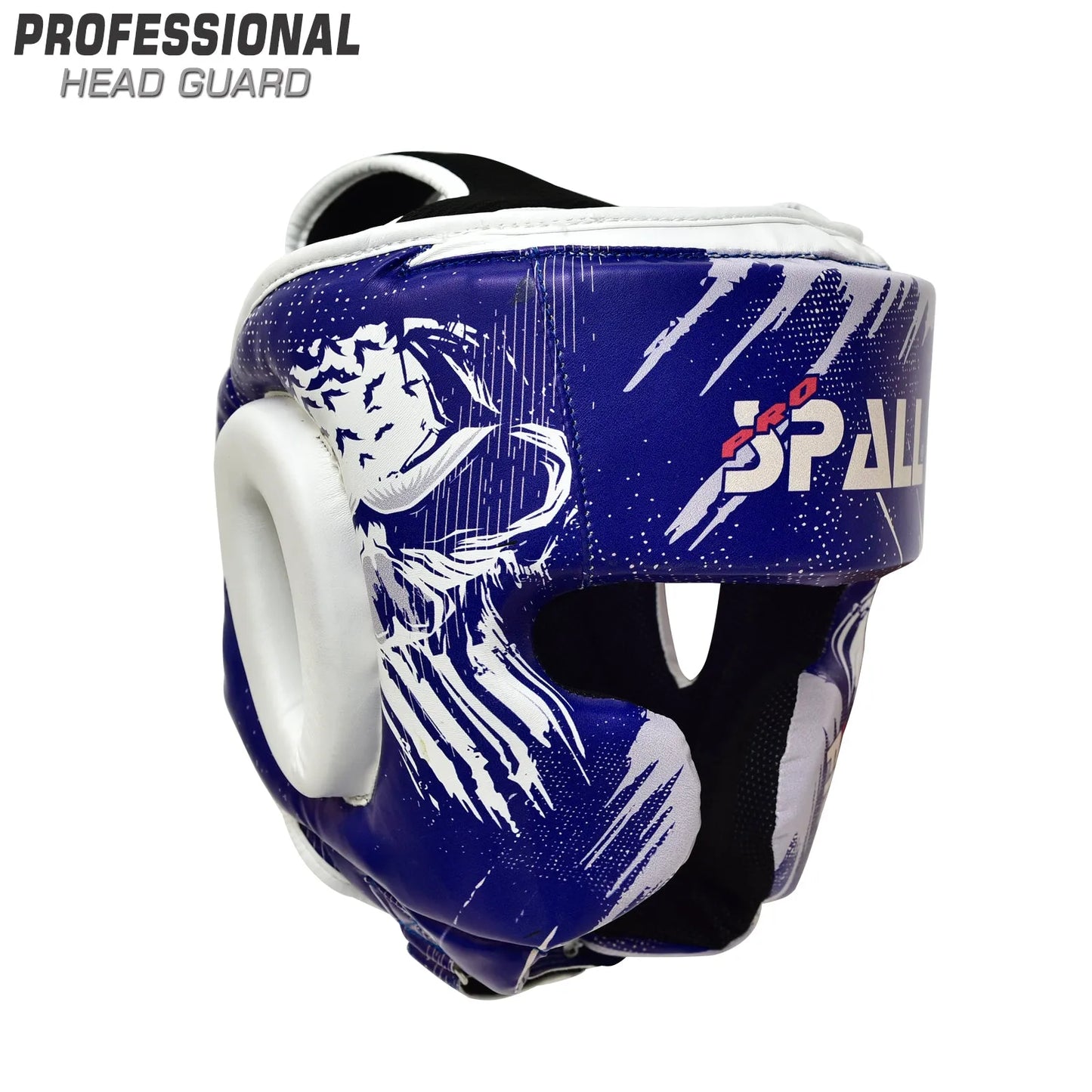 boxing head guard s m l xl blue red black for mma muay thai taekwondo fighting kickboxing karate bjj wrestling martial arts sparring training perfect for men and women by spall(si-1374)