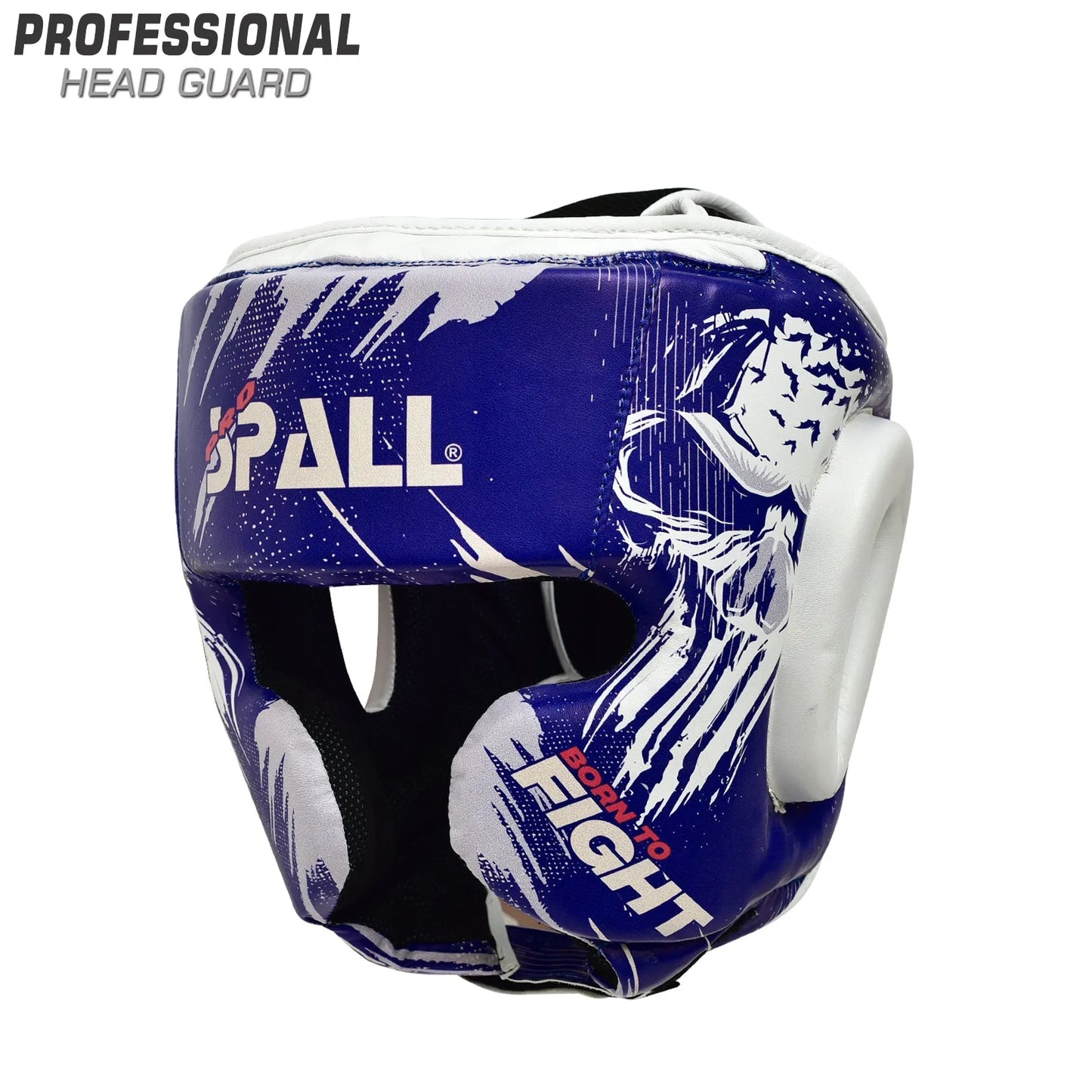 boxing head guard s m l xl blue red black for mma muay thai taekwondo fighting kickboxing karate bjj wrestling martial arts sparring training perfect for men and women by spall(si-1374)