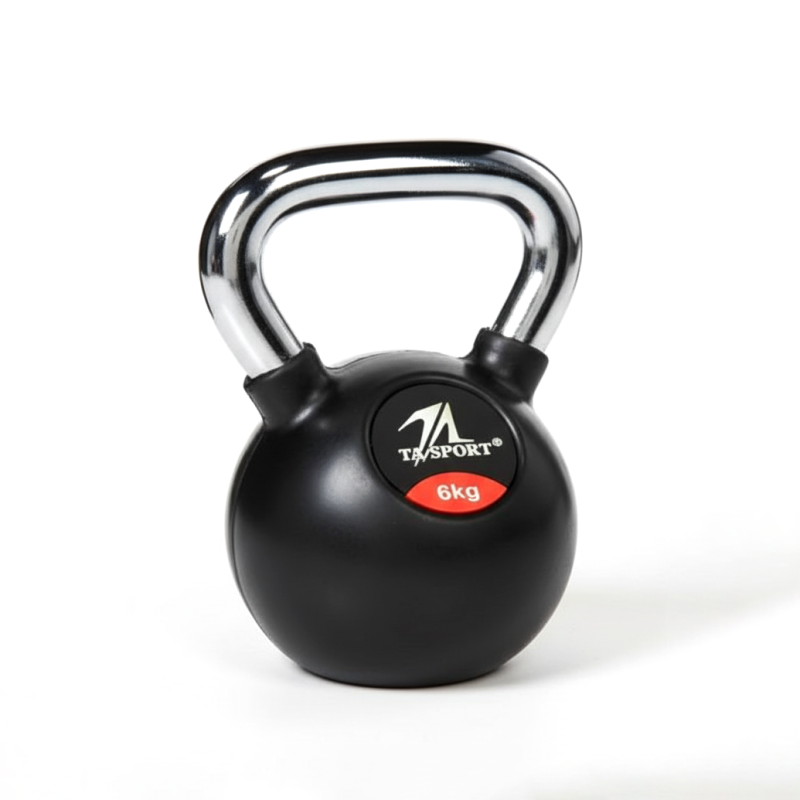 Rubber Coated Kettlebell 6Kg Yl-Fw-303 Blk