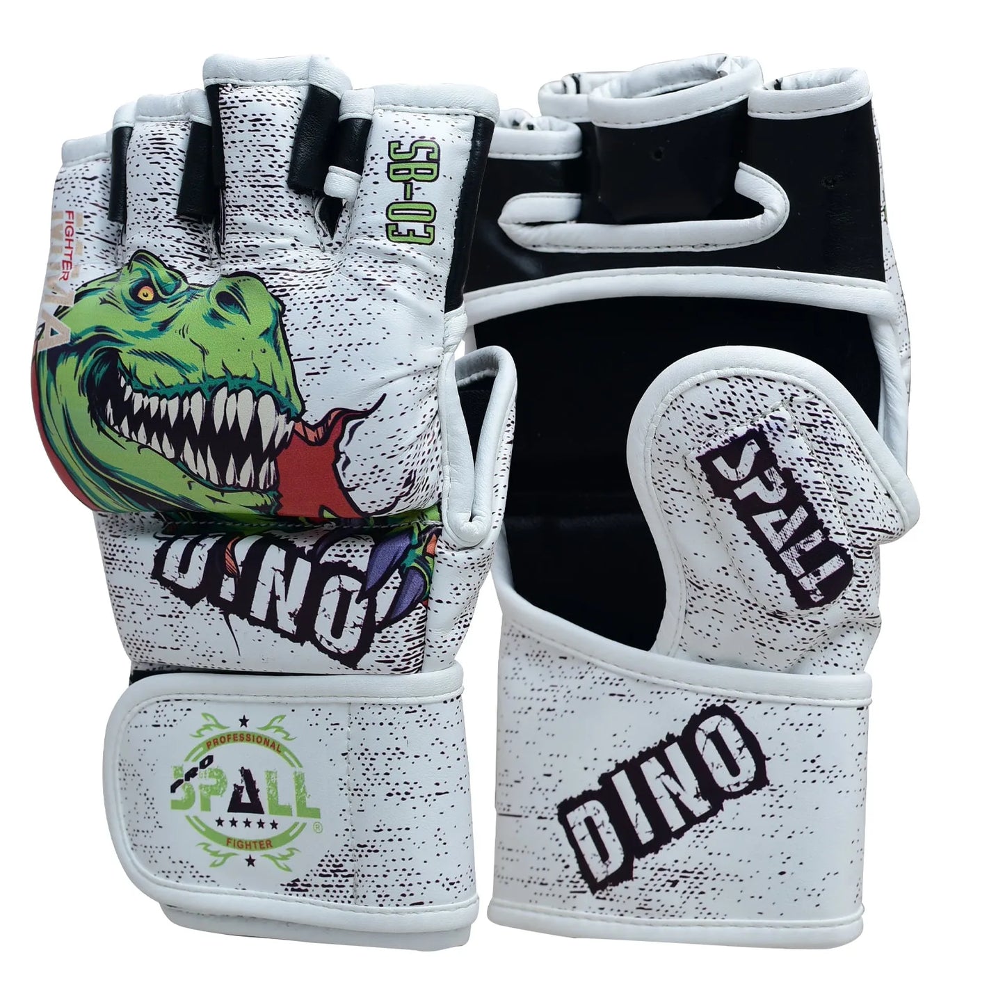 mma gloves half finger grappling gloves with open palms punching bag for muay thai kickboxing sparring sanda sparring punching bag training and combat(si-2204) | ideal for all surfaces, kids & adults