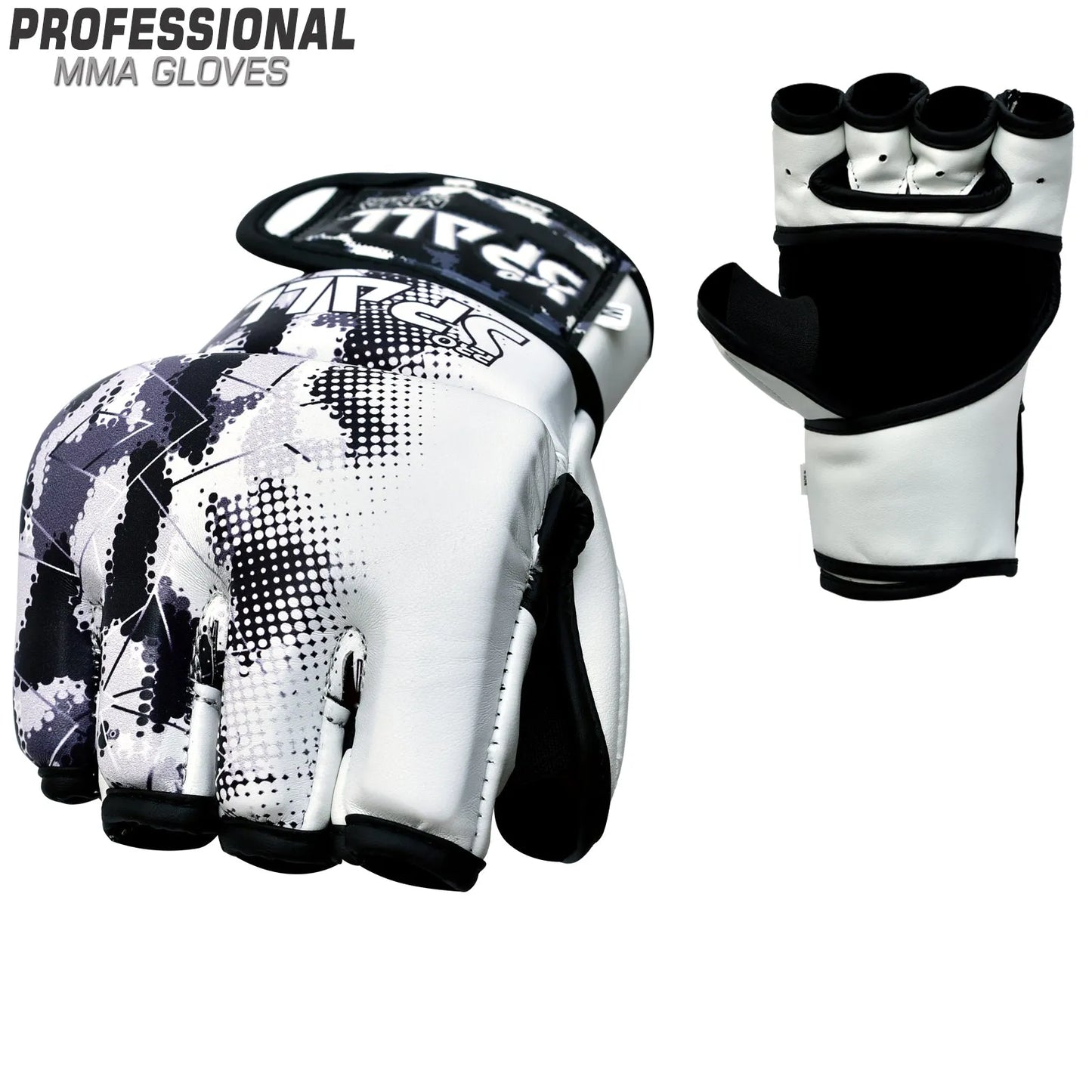 mma gloves soft padded for kickboxing muay thai boxing cage fighting punching wrestling sparring sports training perfect for men and women(si-2202) | ideal for all surfaces, kids & adults | match-ready
