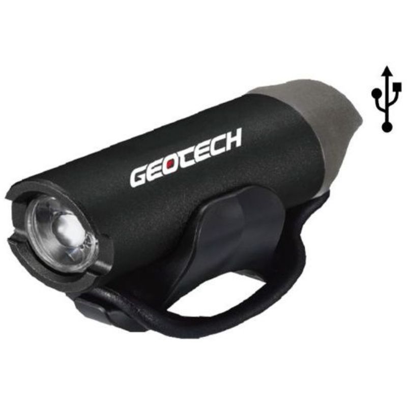 Bicycle Front Light - Usb Rechargeable Cycle Light (Heavy Duty - Made From Aluminium)