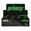 Prince Squash Balls- Rebel Single Yellow 1 Dz Box
