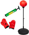 Spall Punching Ball with Gloves and Pump with Stand Height 120cm