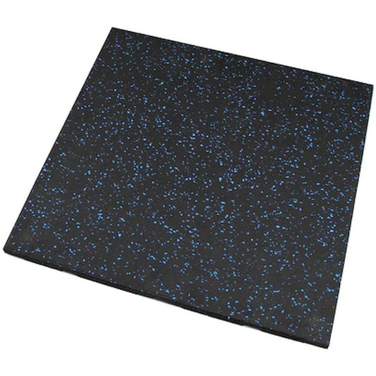 Epdm Limination Rubber Tile 20Mm X 500Mm X 500Mm Blk/ Blu
