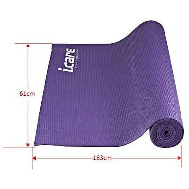 Joerex I.Care Yoga Mat Purple Jic030