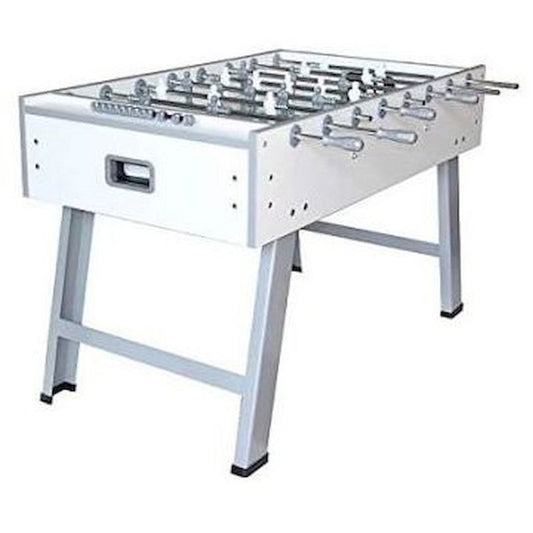 Indoor/Outdoor Foosball Table - Grey/White Color - Model 0Cal0015