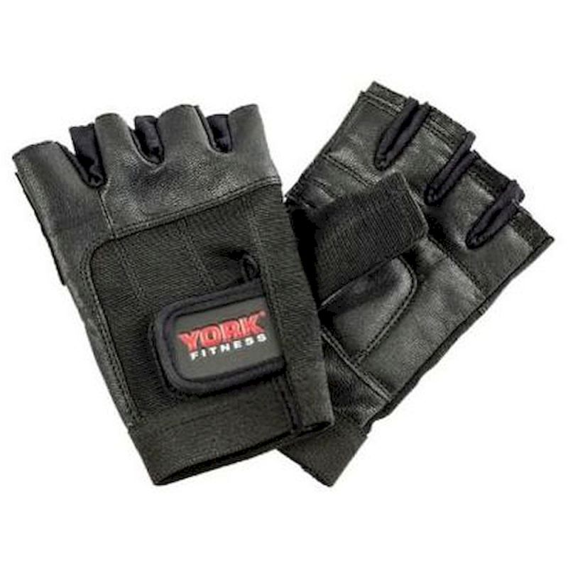 leather weight lifting gloves mcm (brand : york fitness)
