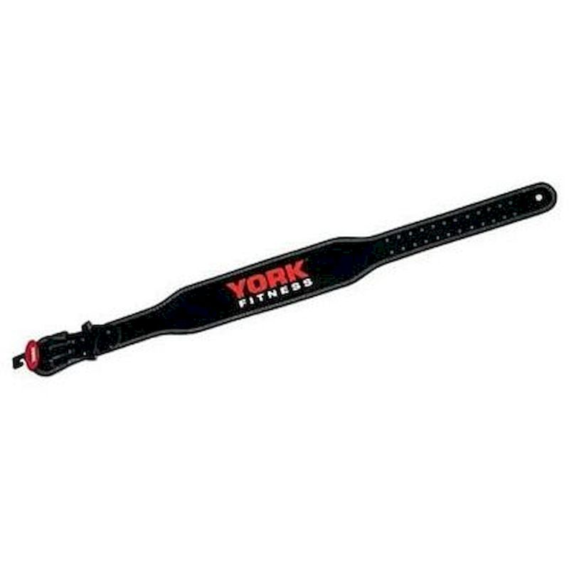 york fitness 4" leather padded belt 60216 - s