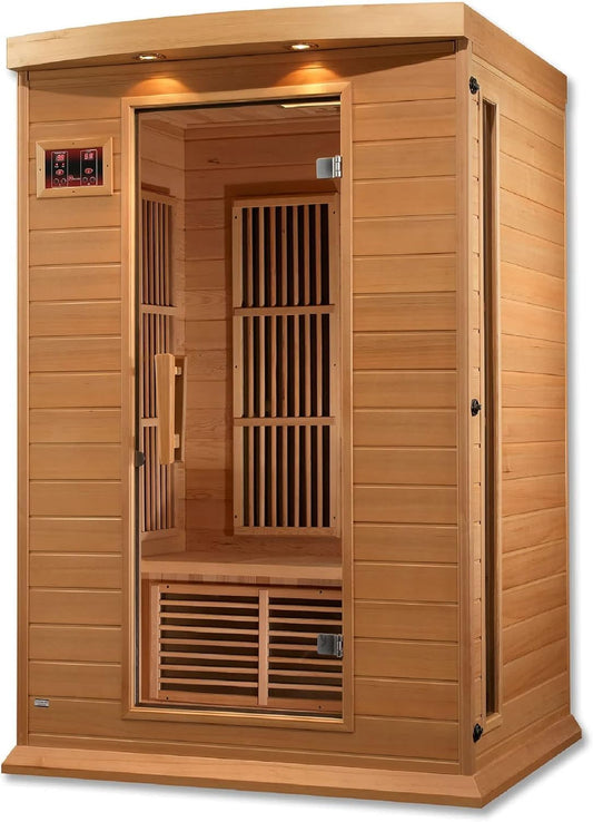 2-Person Infrared Sauna Room for UAE Homes - Hemlock 1820W