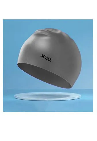 waterproof high elasticity unisex adult swim hat bathing caps for men and women swimming to keep hair dry adults youth ear protection swimming cap | ideal for all surfaces, kids & adults | match-ready