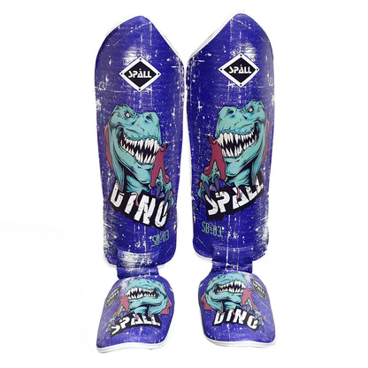 Shin Instep Guard Protective Leg For Boxing Muay Thai Sparring Kickboxing MMA BJJ Karate Judo Practice Martial Arts Training Ideal For Men And Women(SI-1356) | Ideal for All Surfaces, Kids & Adults